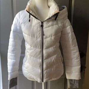 White Puffer Women Winter Coat